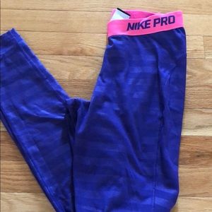 Nike pro leggings- worn but in good condition